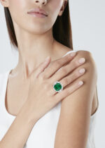 8 Carat Emerald-cut Statement | 14K White Gold | Heirloom-Worthy Glow - Image 2
