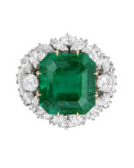 8 Carat Emerald-cut Statement | 14K White Gold | Heirloom-Worthy Glow