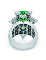 8 Carat Emerald-cut Statement | 14K White Gold | Refined Grandeur - Image 3