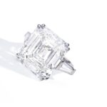 8 Carat Emerald-cut Statement / H color | VVS | 14K White Gold - Image 4