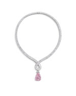 8 Carat Pear Statement | Fancy Pink | 14K White Gold | A Crown-Worthy Fancy Rarity - Image 10