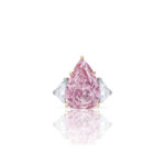 8 Carat Pear Statement | Fancy Pink | 14K White Gold | A Crown-Worthy Fancy Rarity