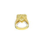 8 Carat Heart Shape Statement | Fancy Yellow | 14K White Gold | Sunlit Royal Radiance - Image 4