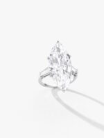 8 Carat Marquise Statement | Brilliant White / F color | VS | 14K White Gold