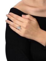 8 Carat Marquise Statement | Brilliant White / G color | VVS | 14K White Gold - Image 2