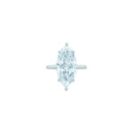 8 Carat Marquise Statement | Brilliant White / J color | VS | 14K White Gold