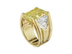8 Carat Radiant Statement | Fancy Yellow | 14K White Gold | Sunlit Royal Radiance - Image 3