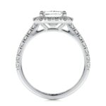 8 Carat Radiant Statement | Brilliant White | VS | 14K White Gold | Timeless Brilliance - Image 3