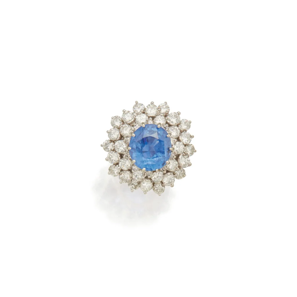 8 Carat Oval Statement | Royal Blue Sapphire | 14K White Gold | Heirloom-Worthy Glow
