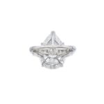 8 Carat Pear Statement | Brilliant White | SI | 14K White Gold | Radiant Elegance - Image 2