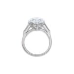 8 Carat Pear Statement | Brilliant White | SI | 14K White Gold | Radiant Elegance - Image 6