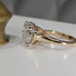 8 Carat Heart Shape Statement | Brilliant White / F color | SI | 14K White Gold - Image 3