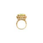 8 Carat Round Brilliant Statement | Fancy Yellow | 14K White Gold - Image 4