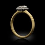 1 Carat Oval Statement | Brilliant White | 18K Gold | Graceful Brilliance | Signature - Image 2