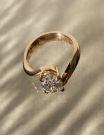 1.5 Carat Oval Statement | Brilliant White | 14K White Gold | Graceful Brilliance - Image 8