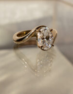 1.5 Carat Oval Statement | Brilliant White | 14K White Gold | Graceful Brilliance - Image 9