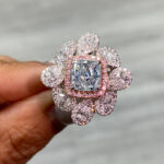 1.5 Carat Cushion Statement | Fancy Yellow | 14K White Gold | Colour-Collector’s Treasure - Image 2