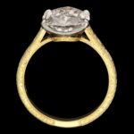 3.73 Carat Pear Statement | Brilliant White | 14K White Gold | A Classic Statement - Image 3