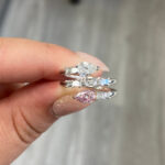 Round Brilliant Statement | Fancy Yellow | 14K White Gold | Sunlit Royal Radiance
