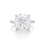 9 Carat Round Brilliant Statement | Brilliant White | 14K White Gold