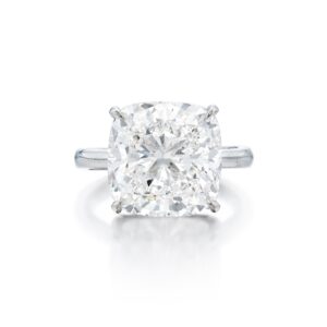 9 Carat Round Brilliant Statement | Brilliant White | 14K White Gold
