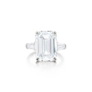 9 Carat Emerald-cut Statement | Type IIa | FL/IF | 14K White Gold