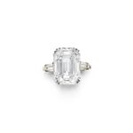 9 Carat Emerald-cut Statement / I color | SI | 14K White Gold - Image 3