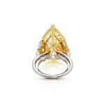 9 Carat Round Brilliant Statement | Fancy Yellow | 14K White Gold - Image 4