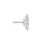9 Carat Marquise Statement | Type IIa | Brilliant White / D color | FL/IF | 14K White Gold - Image 3