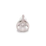 9 Carat Pear Statement | Brilliant White / D color | VVS | 14K White Gold - Image 3