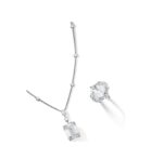 9 Carat Oval Statement | Brilliant White | VS | 14K White Gold | Radiant Elegance - Image 4