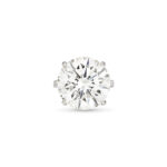 9 Carat Round Brilliant Statement | Brilliant White / J color | VS | 14K White Gold - Image 3