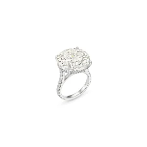 9 Carat Round Brilliant Statement | Brilliant White / J color | VS | 14K White Gold