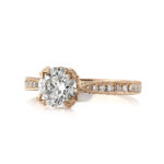 1.5 Carat Round Brilliant Diamond Ring | Brilliant White | 14K White Gold | Refined Light - Image 2