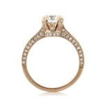 1.5 Carat Round Brilliant Diamond Ring | Brilliant White | 14K White Gold | Refined Light - Image 4