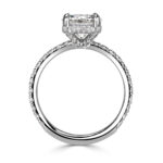 1.5 Carat Round Brilliant Diamond Ring | Brilliant White | 14K White Gold - Image 4