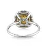 1.9 Carat Cushion Diamond Ring | Brilliant White | 14K White Gold | Graceful Brilliance - Image 4