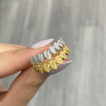 Round Brilliant Statement | Fancy Yellow | 14K White Gold | A Crown-Worthy Fancy Rarity - Image 2