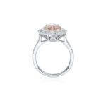 2 Carat Pear Statement | Fancy Yellow | 14K White Gold | Colour-Collector’s Treasure - Image 3