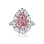 2 Carat Pear Statement | Fancy Yellow | 14K White Gold | Colour-Collector’s Treasure - Image 4