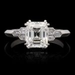 4.09 Carat Round Brilliant Statement | Brilliant White | 14K White Gold - Image 2