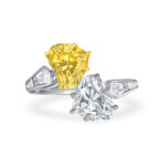Heart Shape Diamond Ring | Fancy Yellow | 18K Gold | Sunlit Royal Radiance | Modern Classic