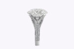 11 Carat Round Brilliant Diamond Ring | Brilliant White | 18K Gold - Image 7