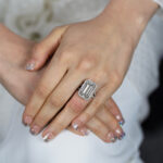 15 Carat Emerald Halo Diamond Ring | 18K Gold | Collector’s Grade Grandeur