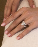 4 Carat Marquise Diamond Ring | Brilliant White | 14K White Gold | A Classic Statement - Image 3