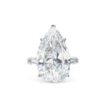 15.05 Carat Pear Statement | Brilliant White | 18K Gold | Unparalleled Brilliance | Heirloom - Image 2