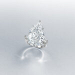 15.05 Carat Pear Statement | Brilliant White | 18K Gold | Unparalleled Brilliance | Heirloom