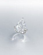 15.05 Carat Pear Statement | Brilliant White | 18K Gold | Unparalleled Brilliance | Heirloom