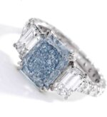 3 Carat Radiant Statement | Fancy Yellow | 14K White Gold | Colour-Collector’s Treasure - Image 2
