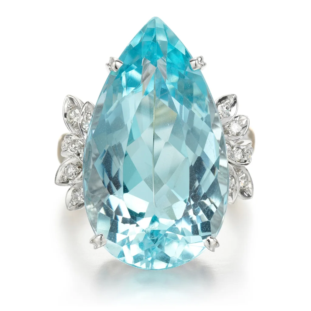 14.37 Carat Pear Statement | Mixed / Other | 14K White Gold | High Jewellery Supremacy
